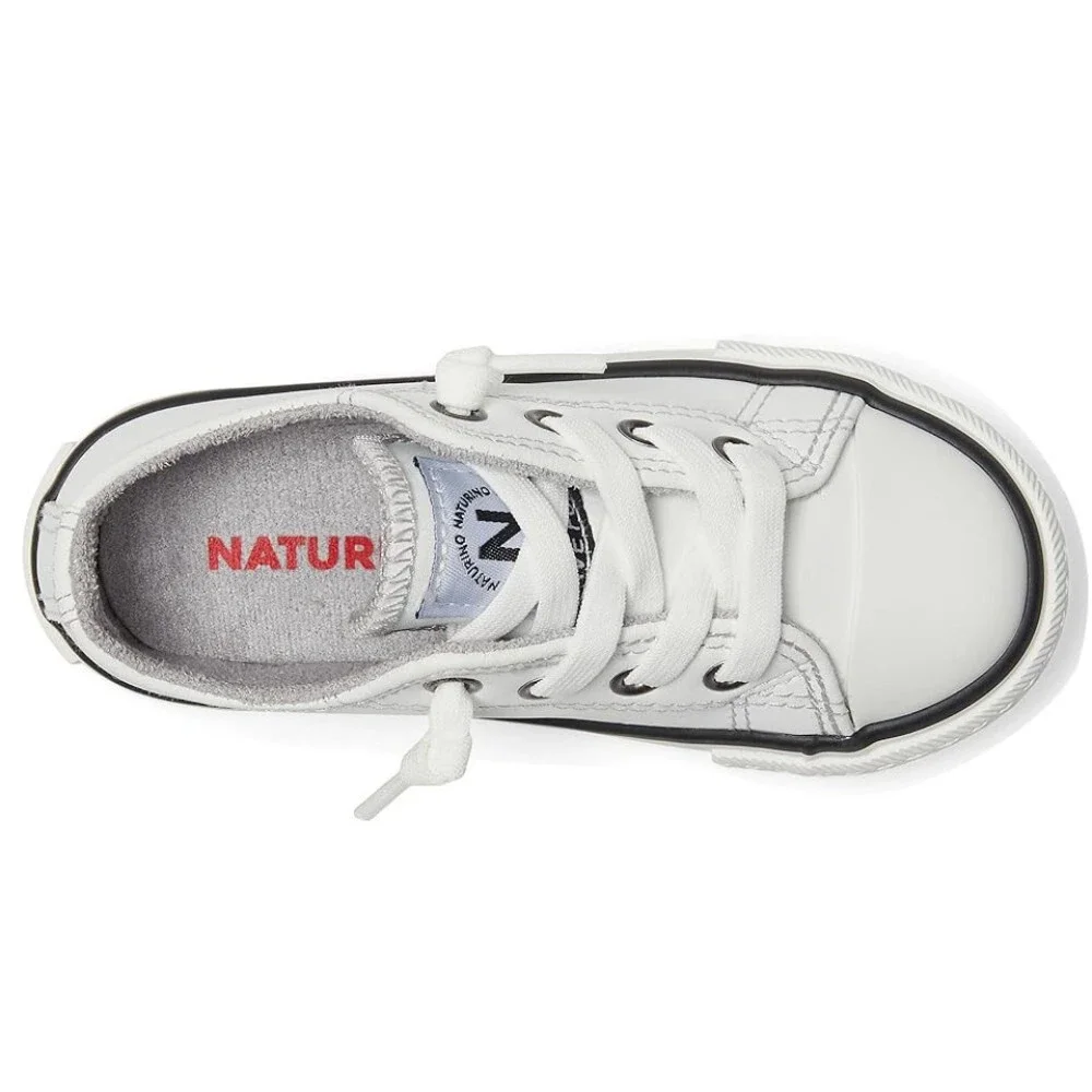 Naturino Ayasy 2018268 Sneakers Girls EU 27 White Leather Comfort Shoes ZOGG3407